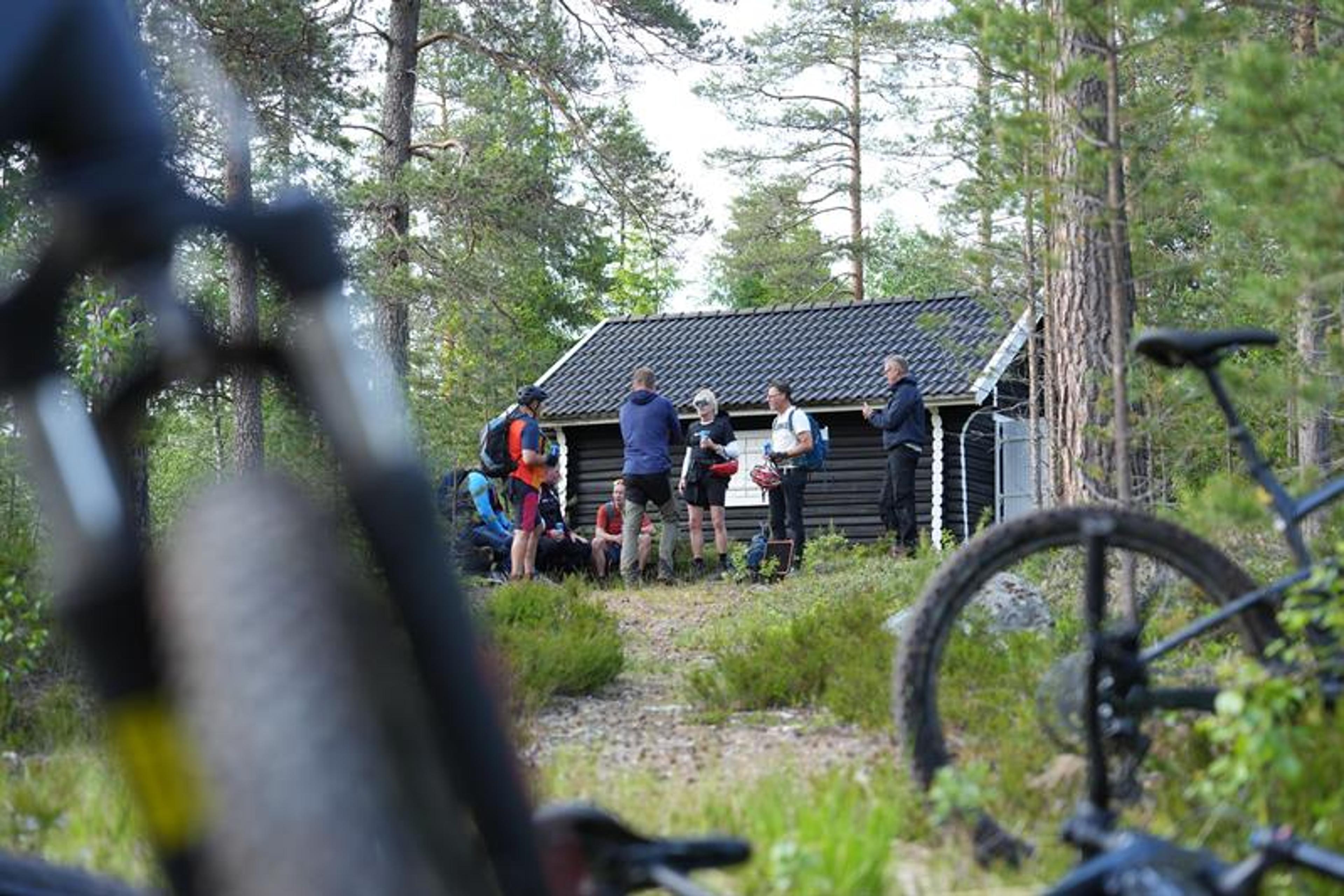 Stisykling i Nordmarka med Fossen Friluft