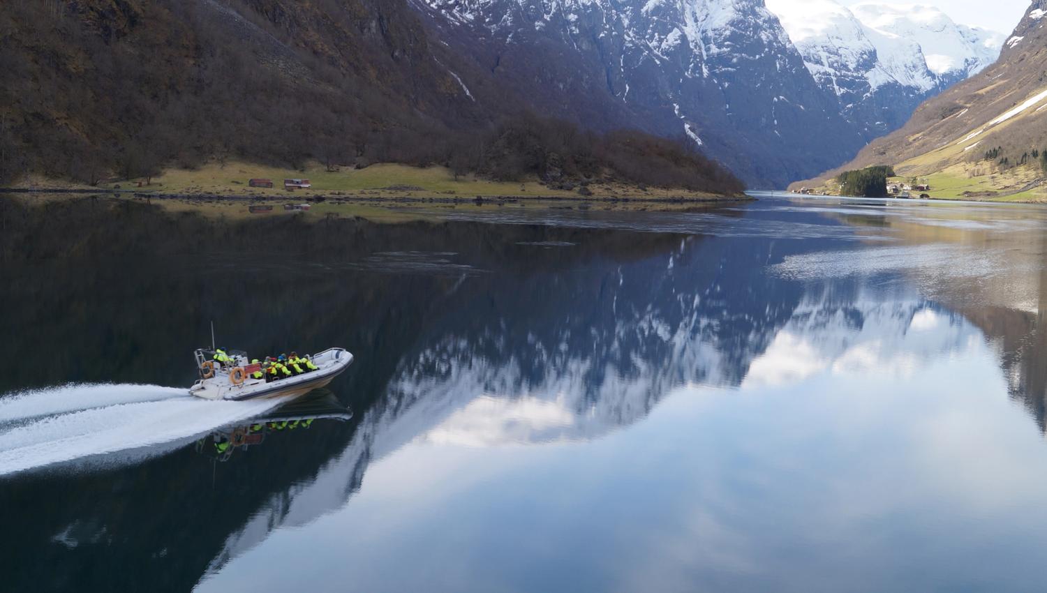 Fjord Safari from Flåm to Gudvangen