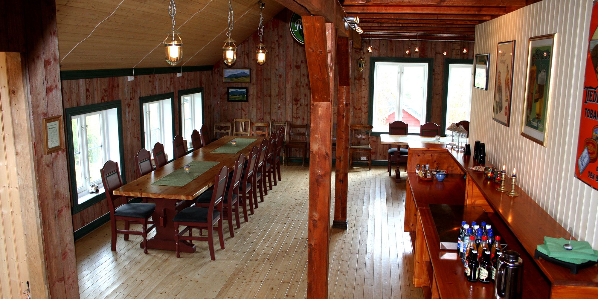 Berg Farm and Inderøy FArm Distillery - Event room: Slakteriloftet