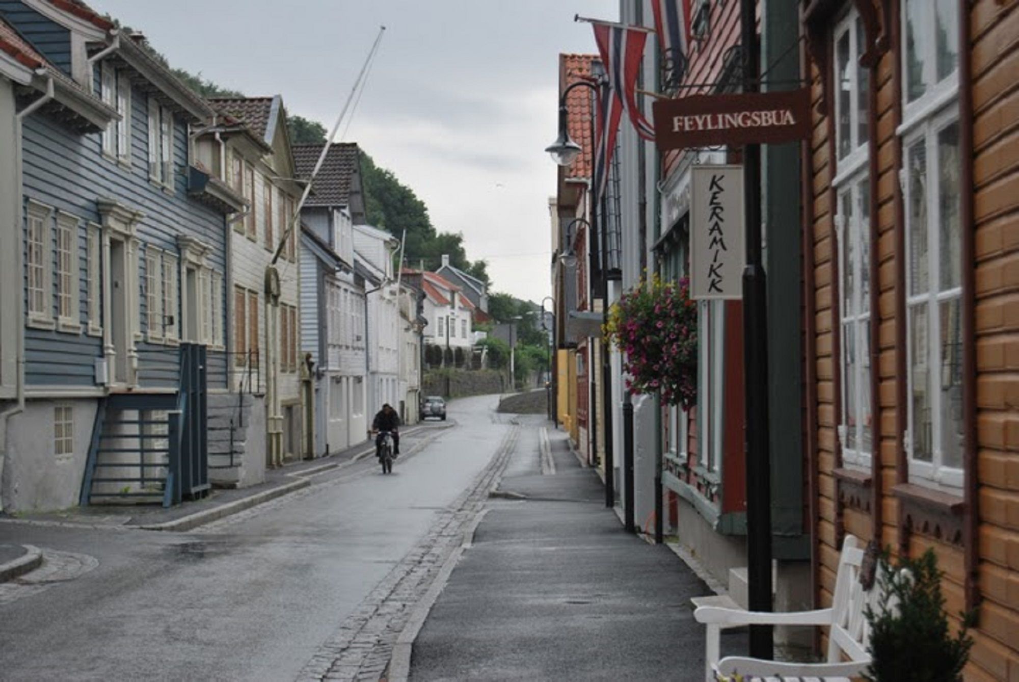 Trehusbebyggelsen i Egersund sentrum