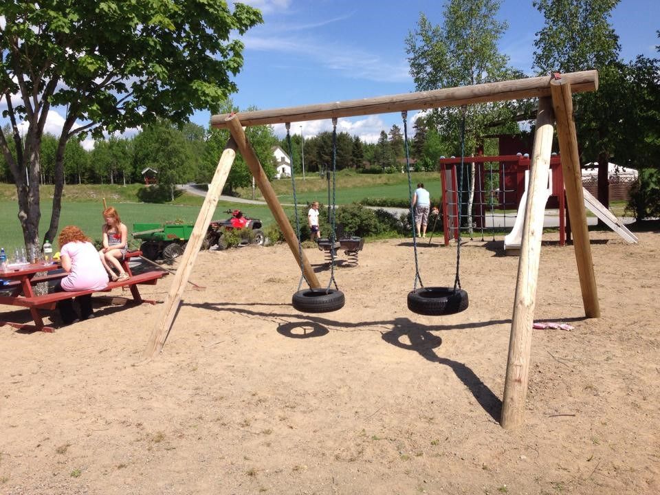 Playground with sand