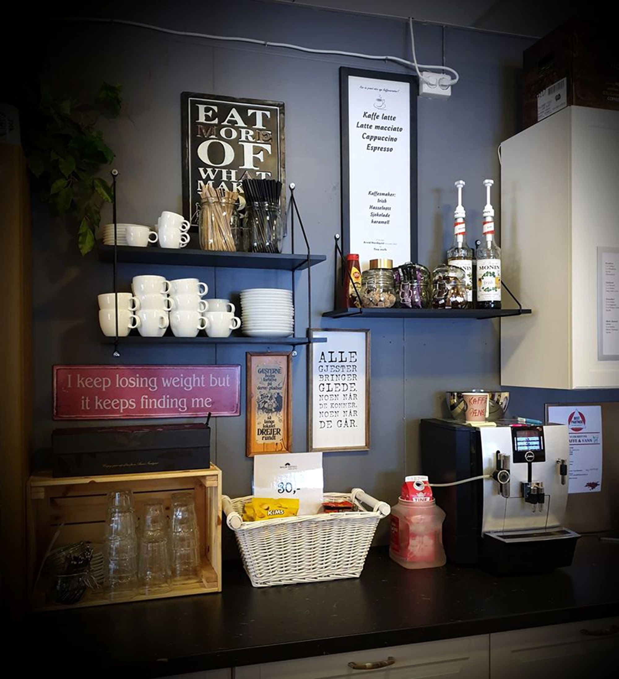 Coffee making facilities