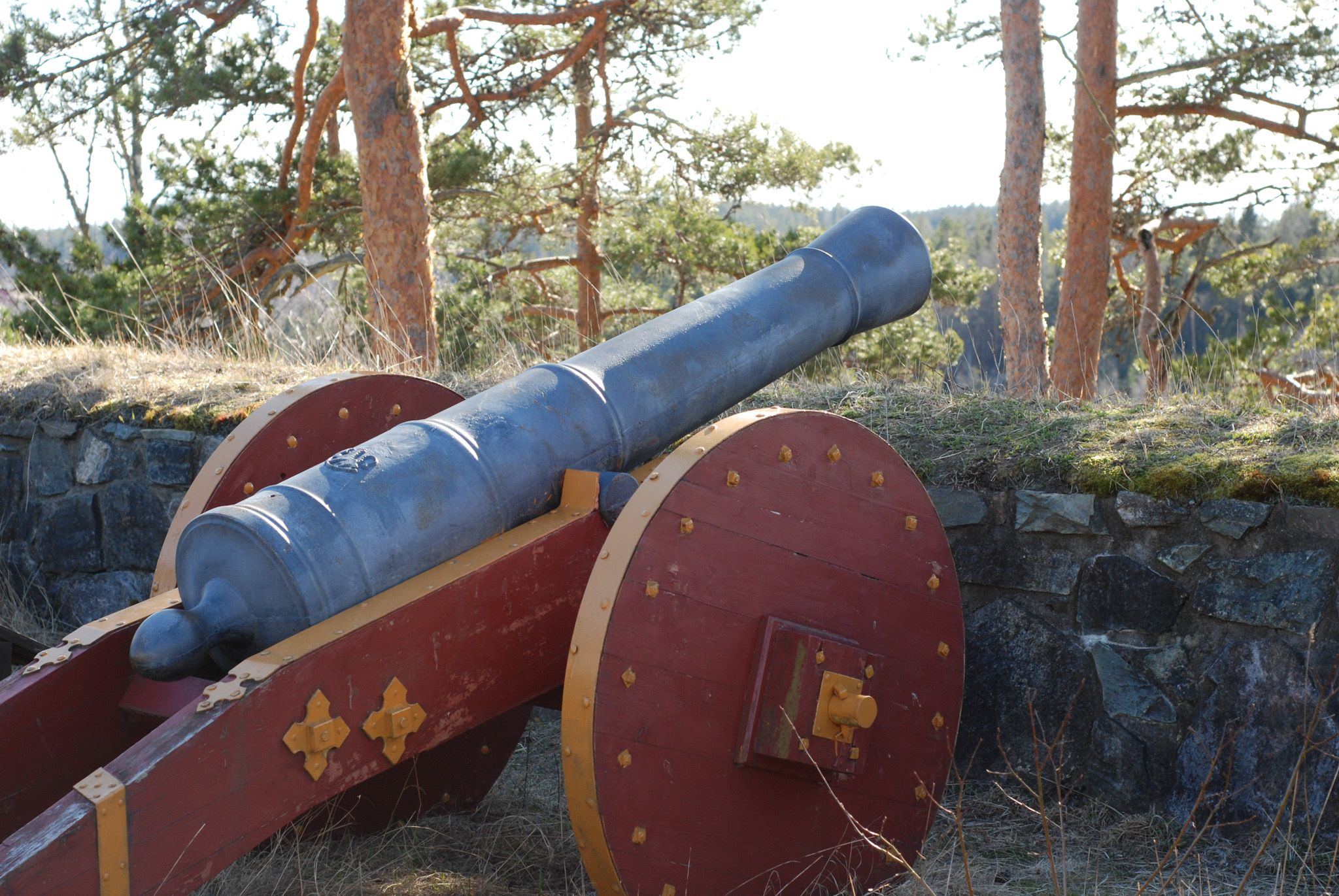 kanon på fortet