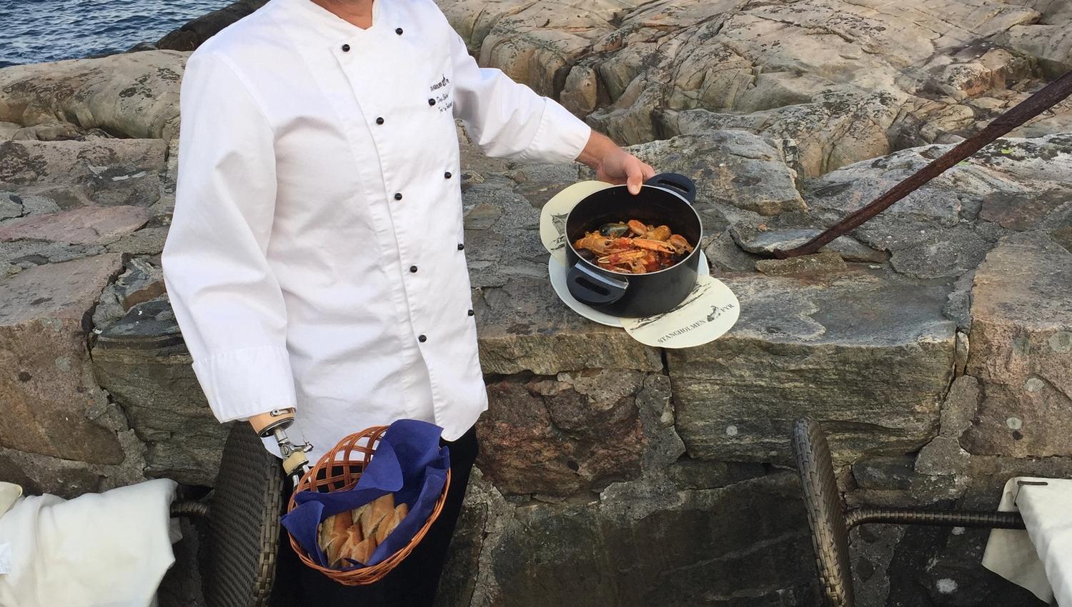 Stangholmen Fyr restaurant