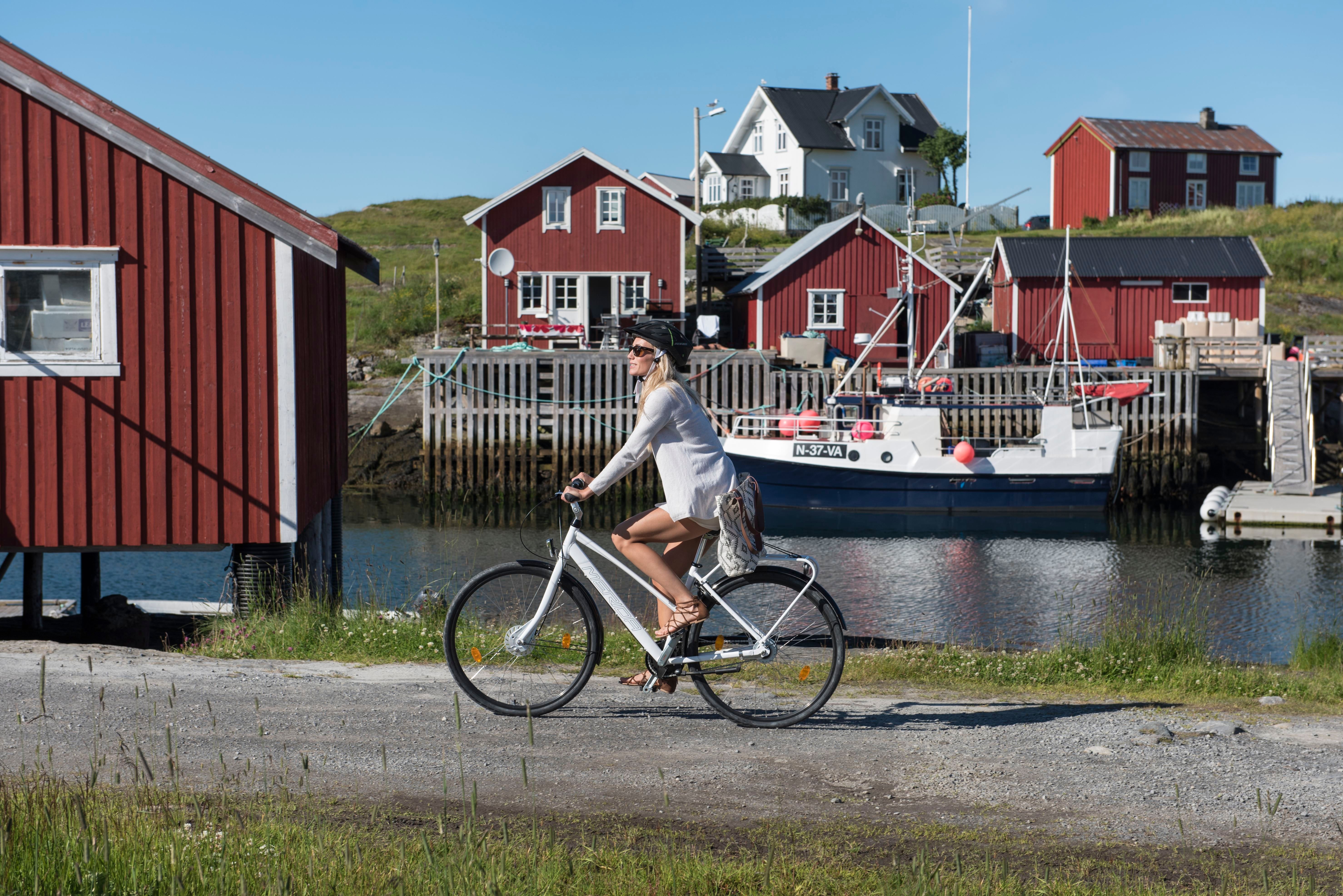 Sykling på Nes, Vega