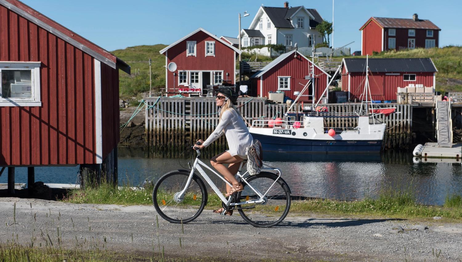 Sykling på Nes, Vega