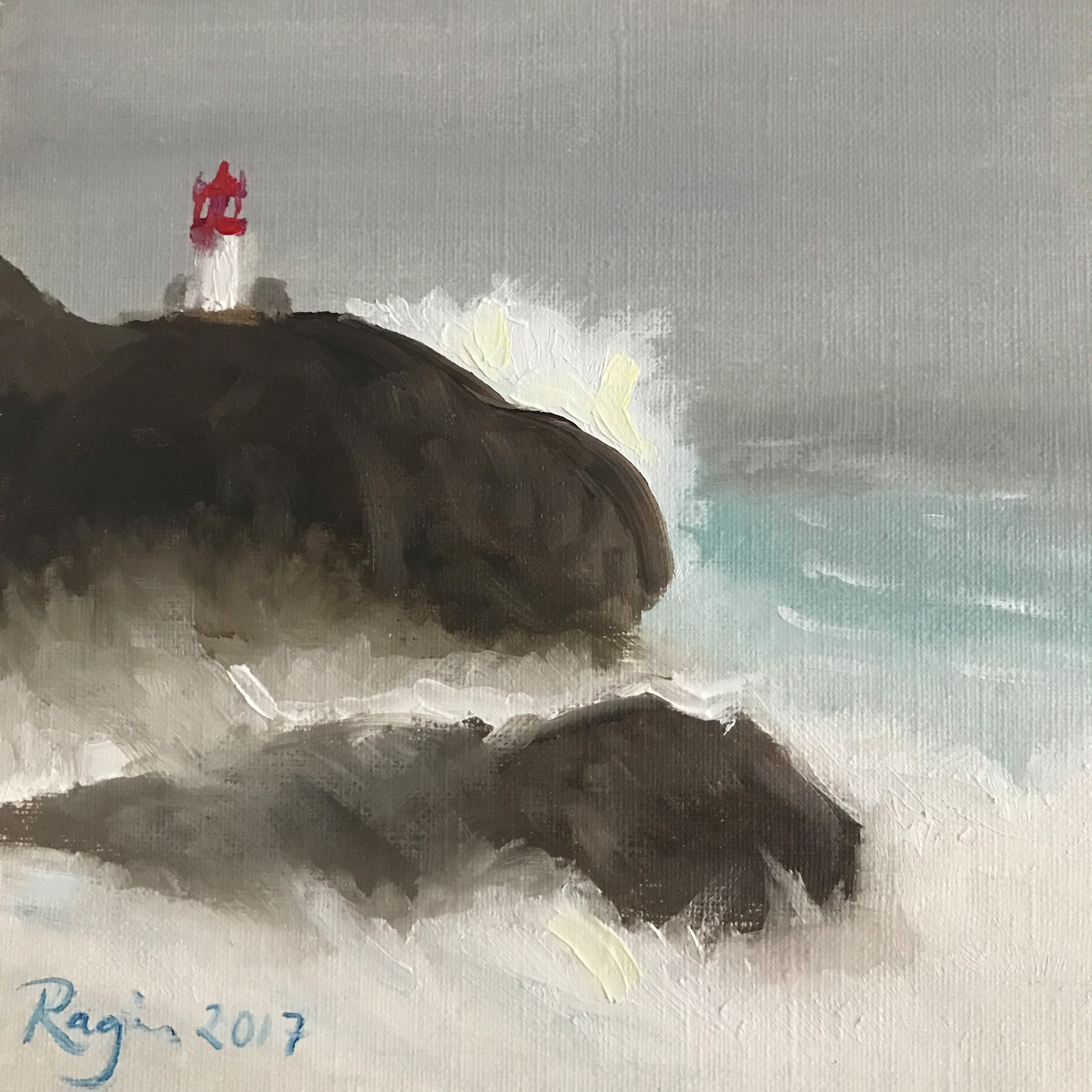 Maleri av Lindesnes fyr