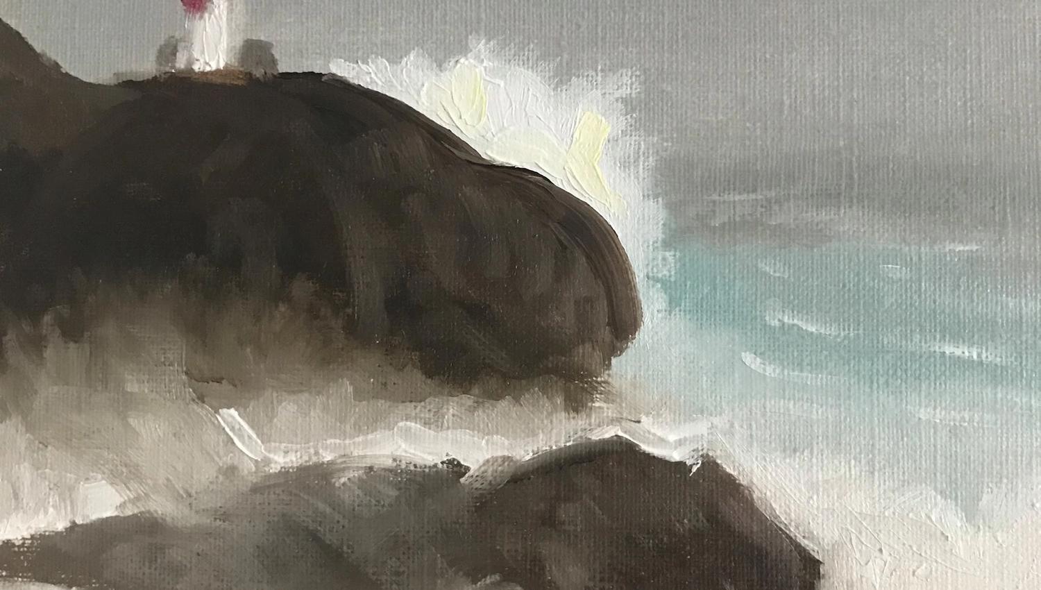 Maleri av Lindesnes fyr