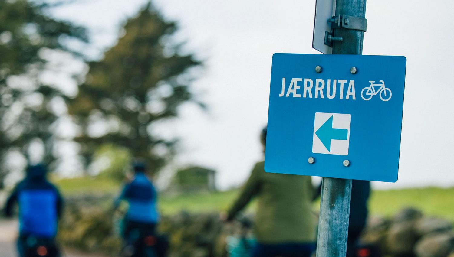 Skilt Jærruta
