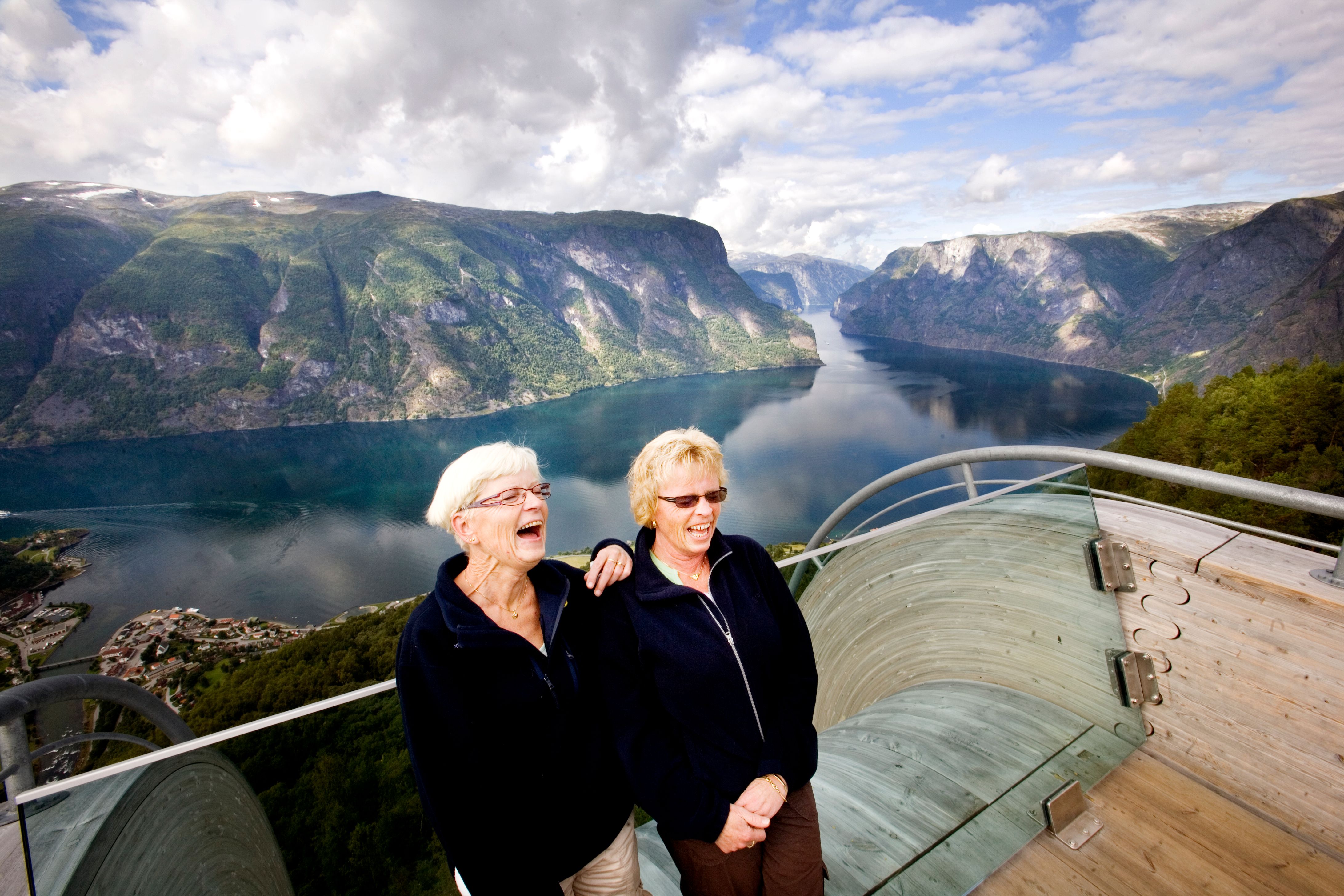 The view from Stegastein