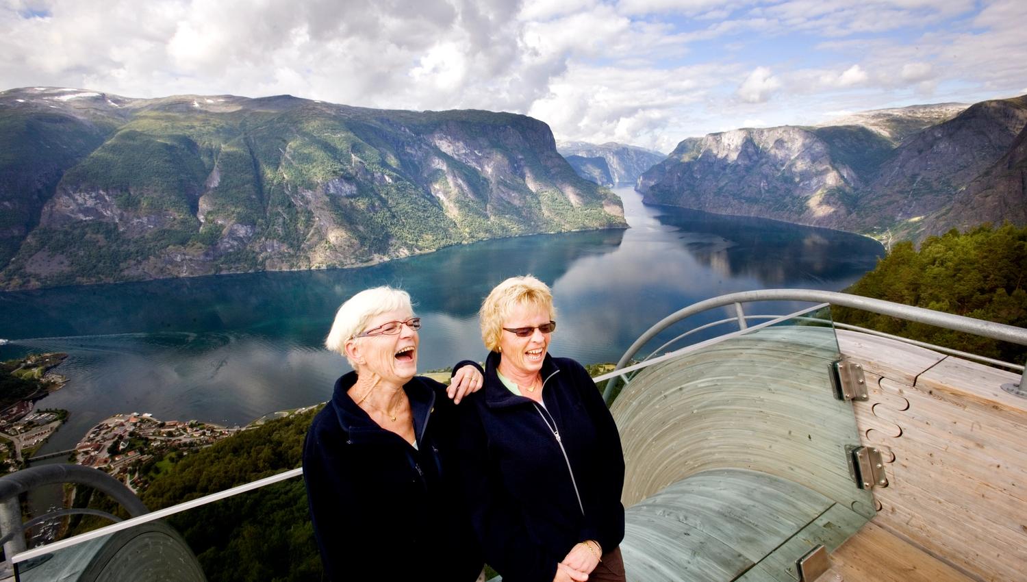 The view from Stegastein