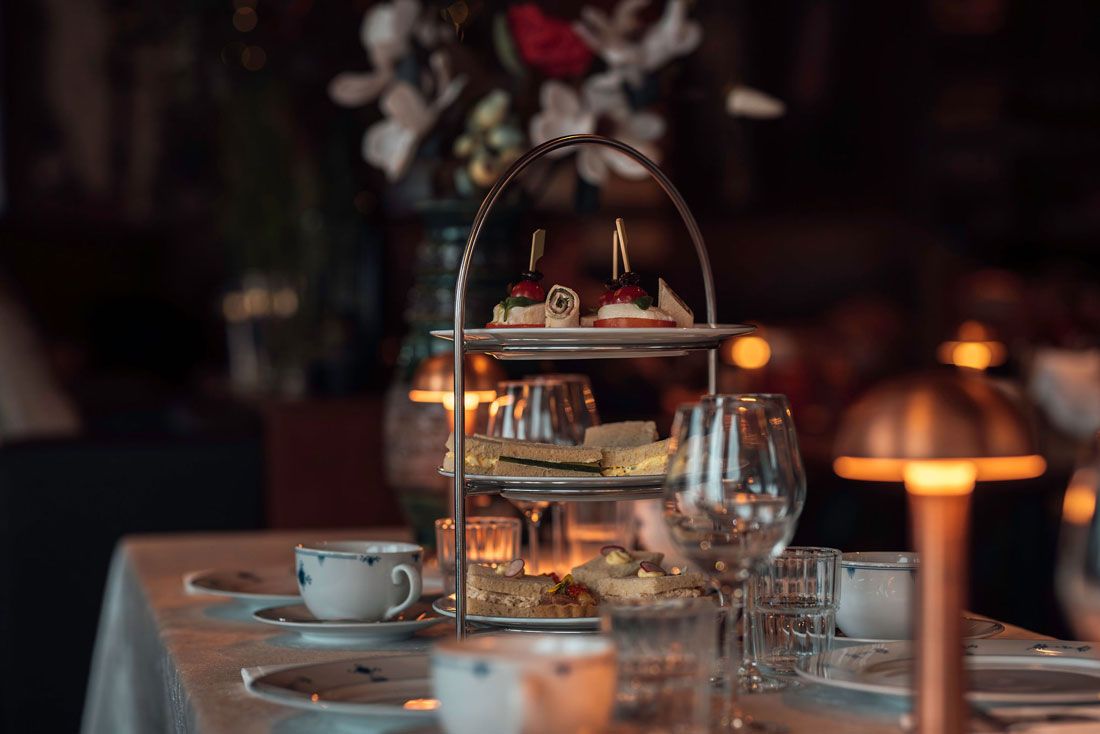 afternoon tea hos Jonas B Gundersen