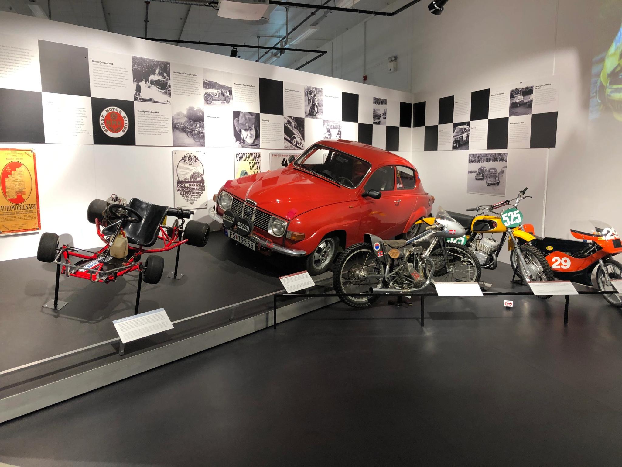 From the exhibition at Norwegian Vehicle Museum