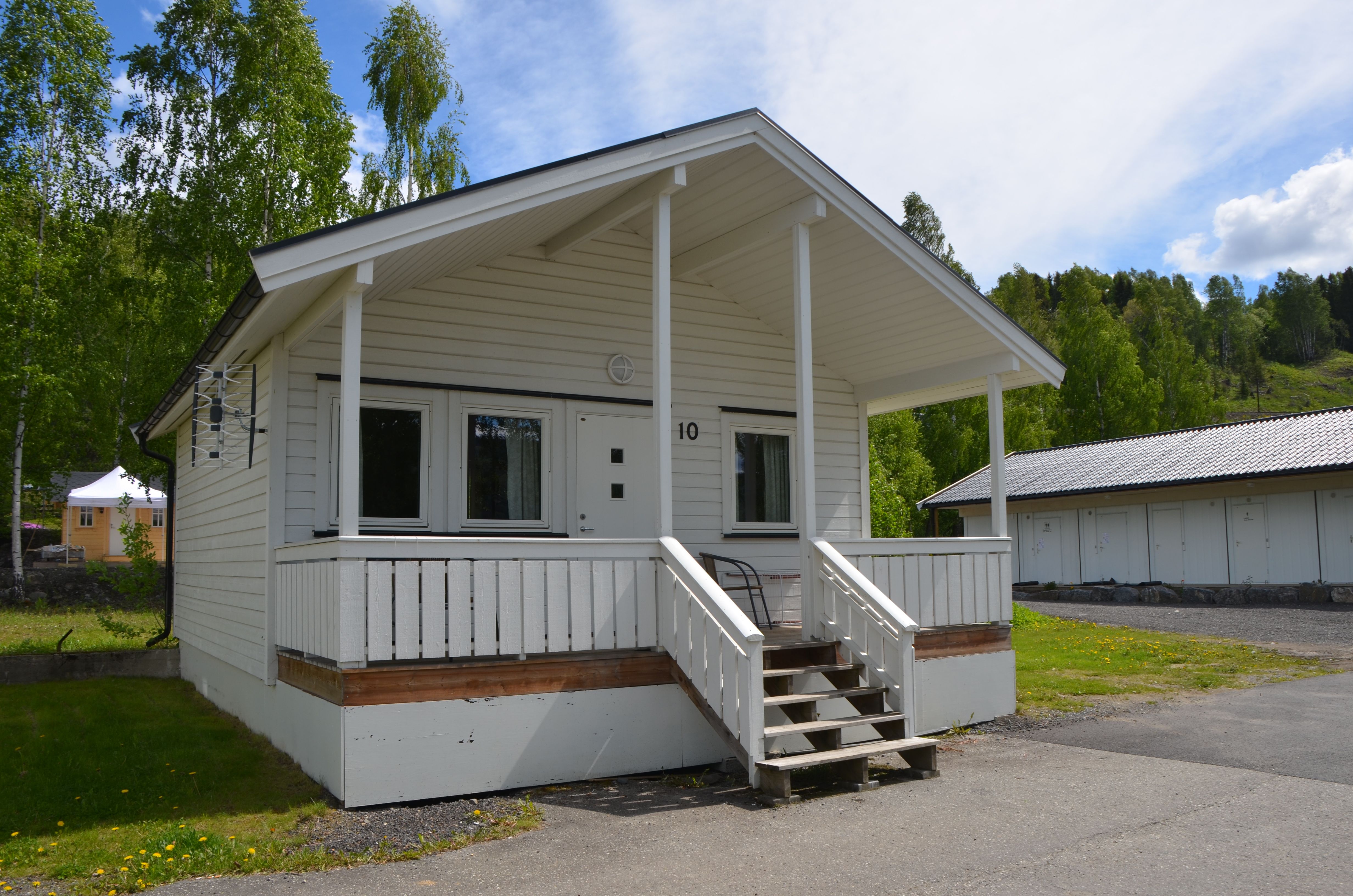 Cabin outside, Lillehammer Camping