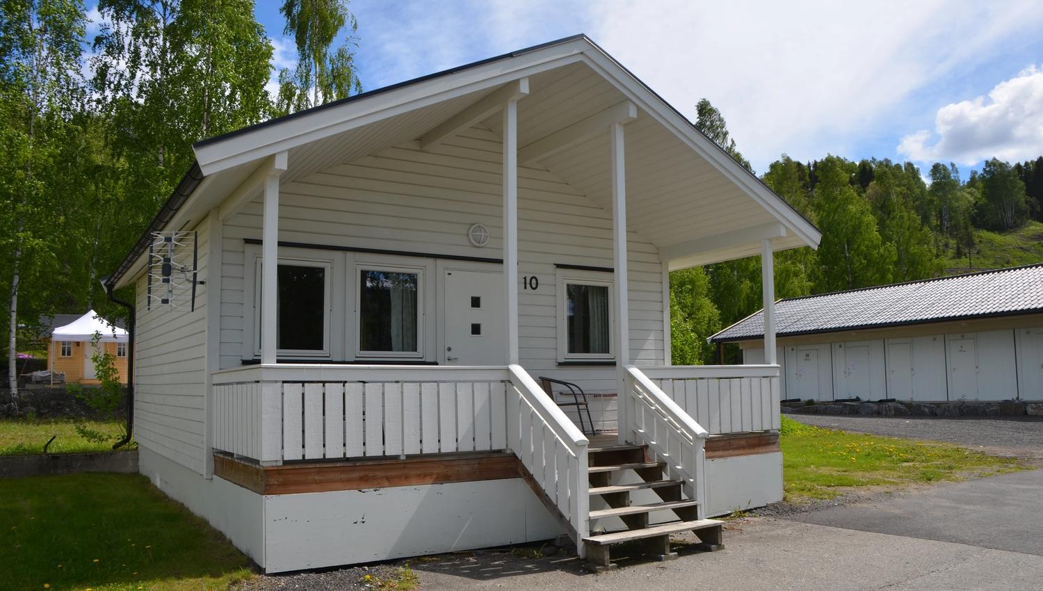 Cabin outside, Lillehammer Camping