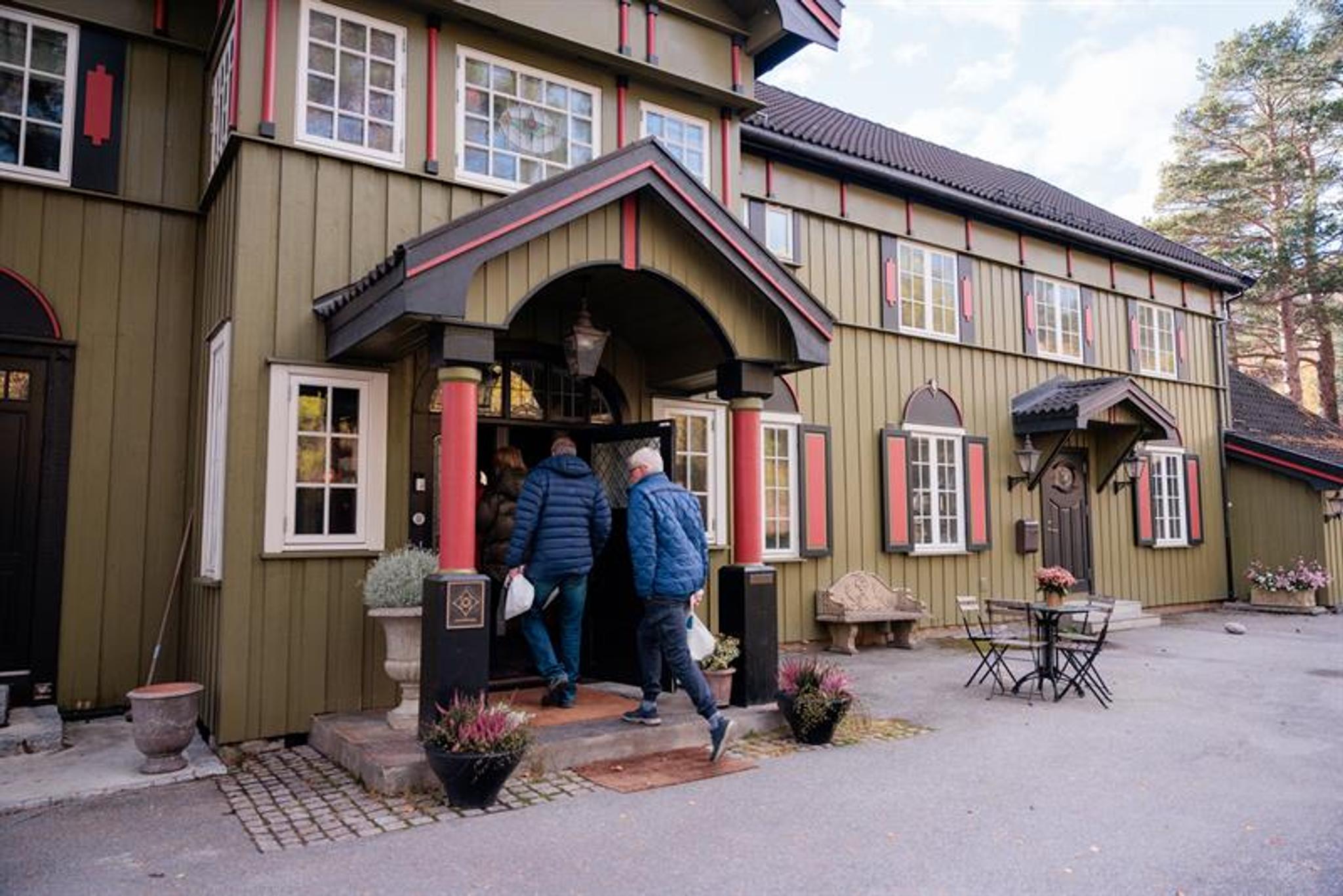 Inngang til Geilo Mountain Lodge hotell