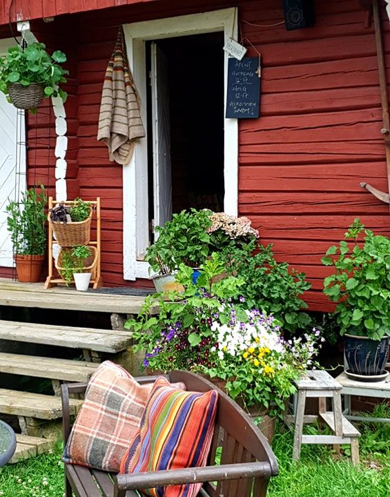 Rødt stabbur