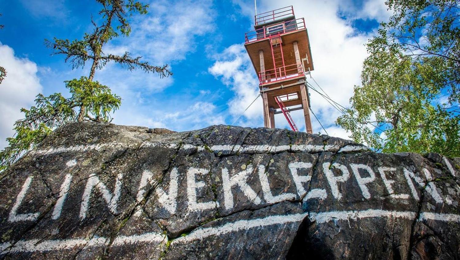 Linnekleppen tekst og tårn