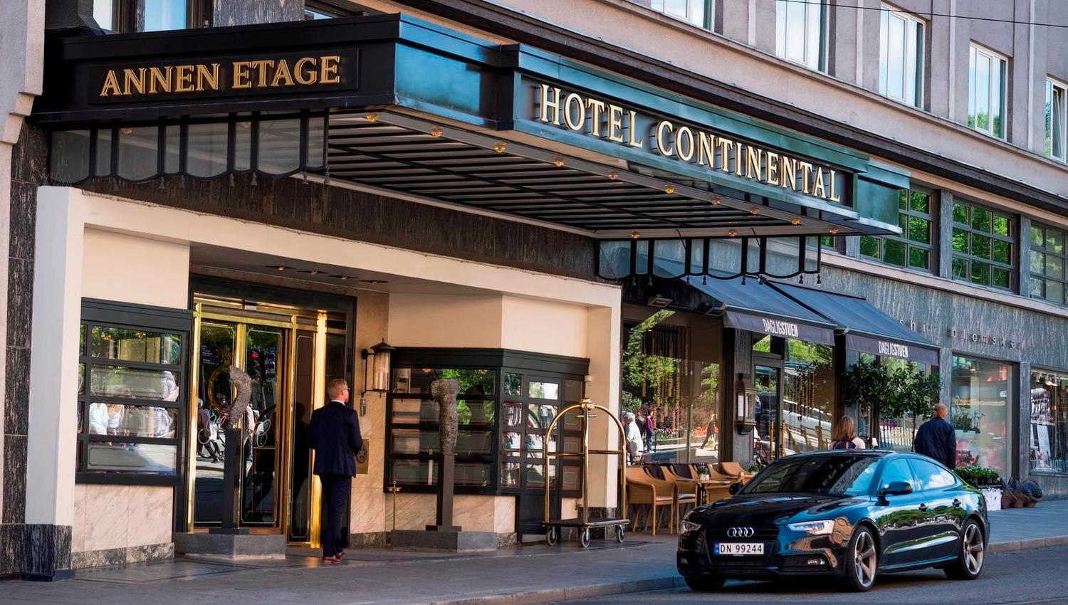 Inngangspartiet Hotel Continental, Oslo