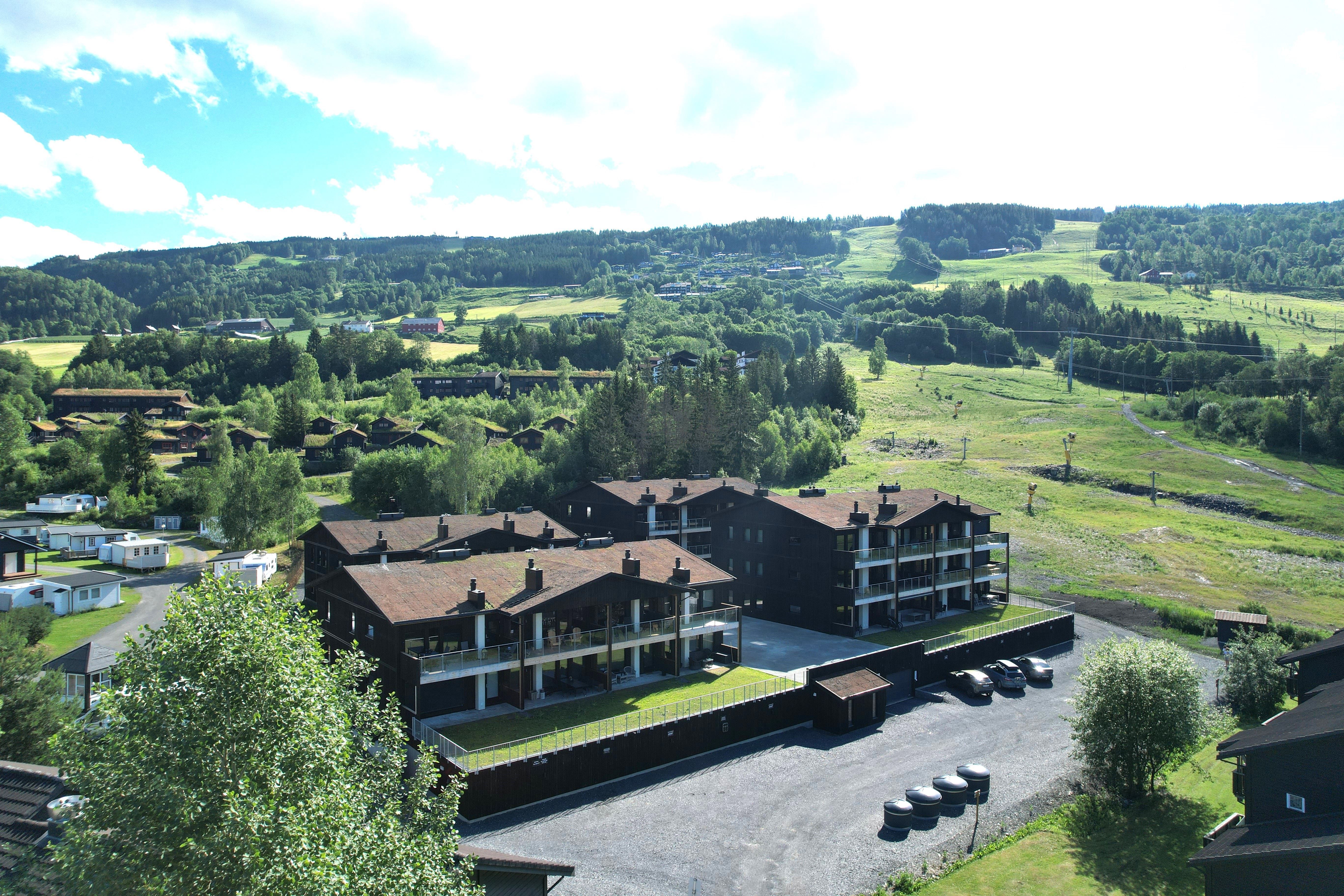 Hafjelltunet in the summer