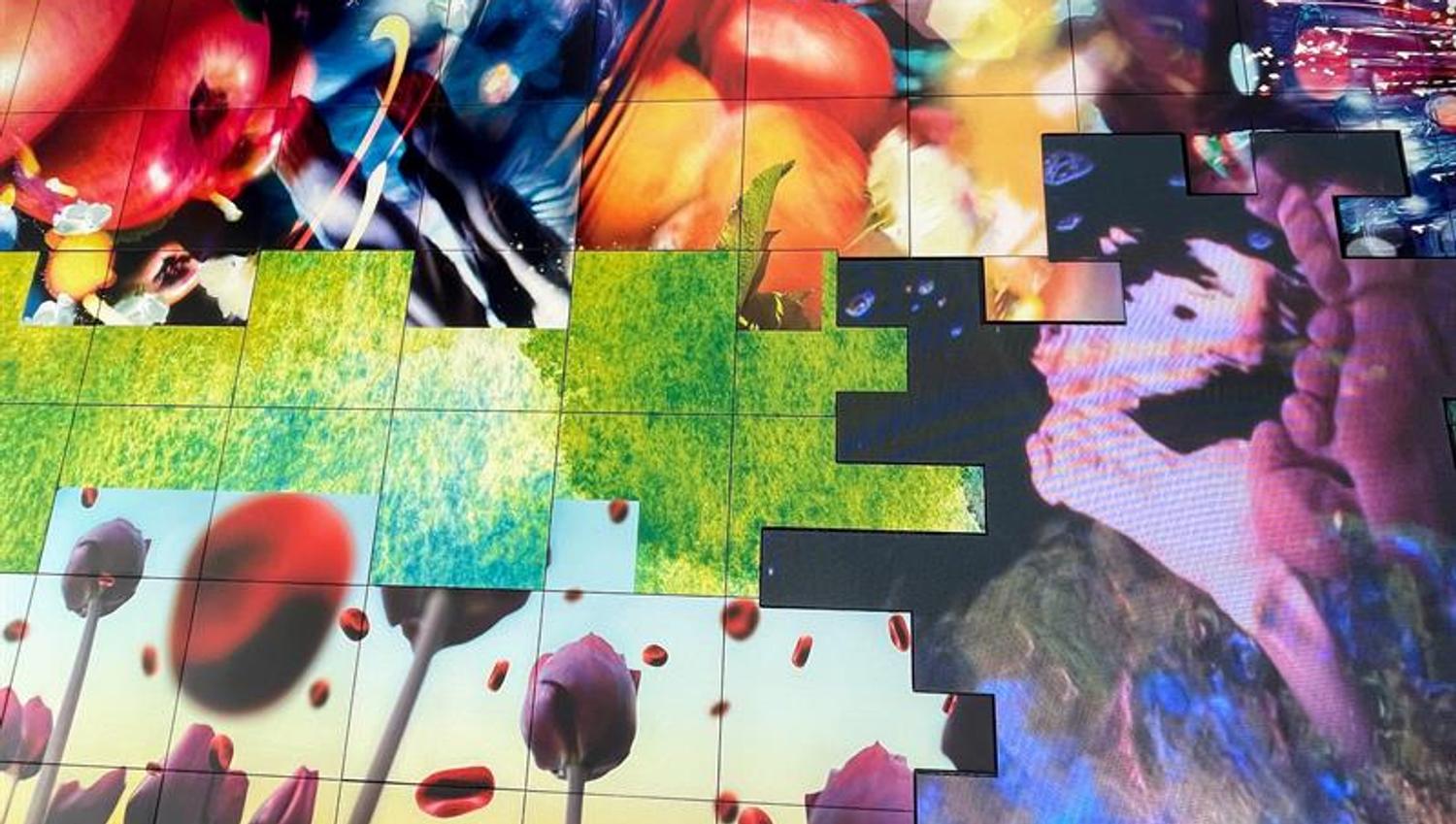 Digital fargerik kunst