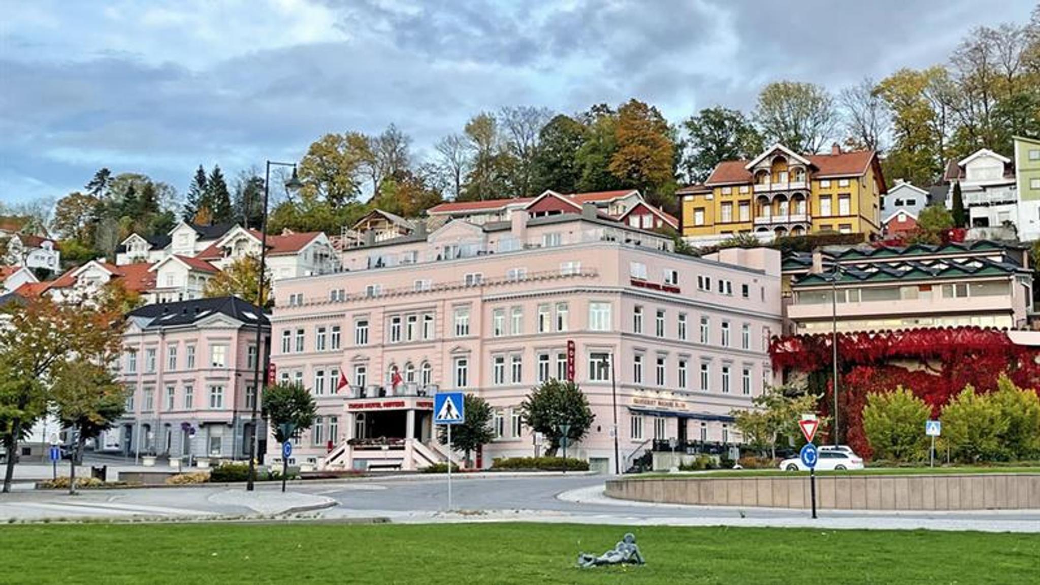 Thon Hotel Høyers i sentrum av Skien