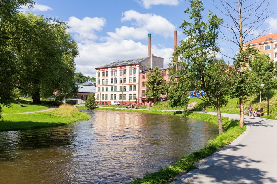 Akerselva ved Ankerbrua.