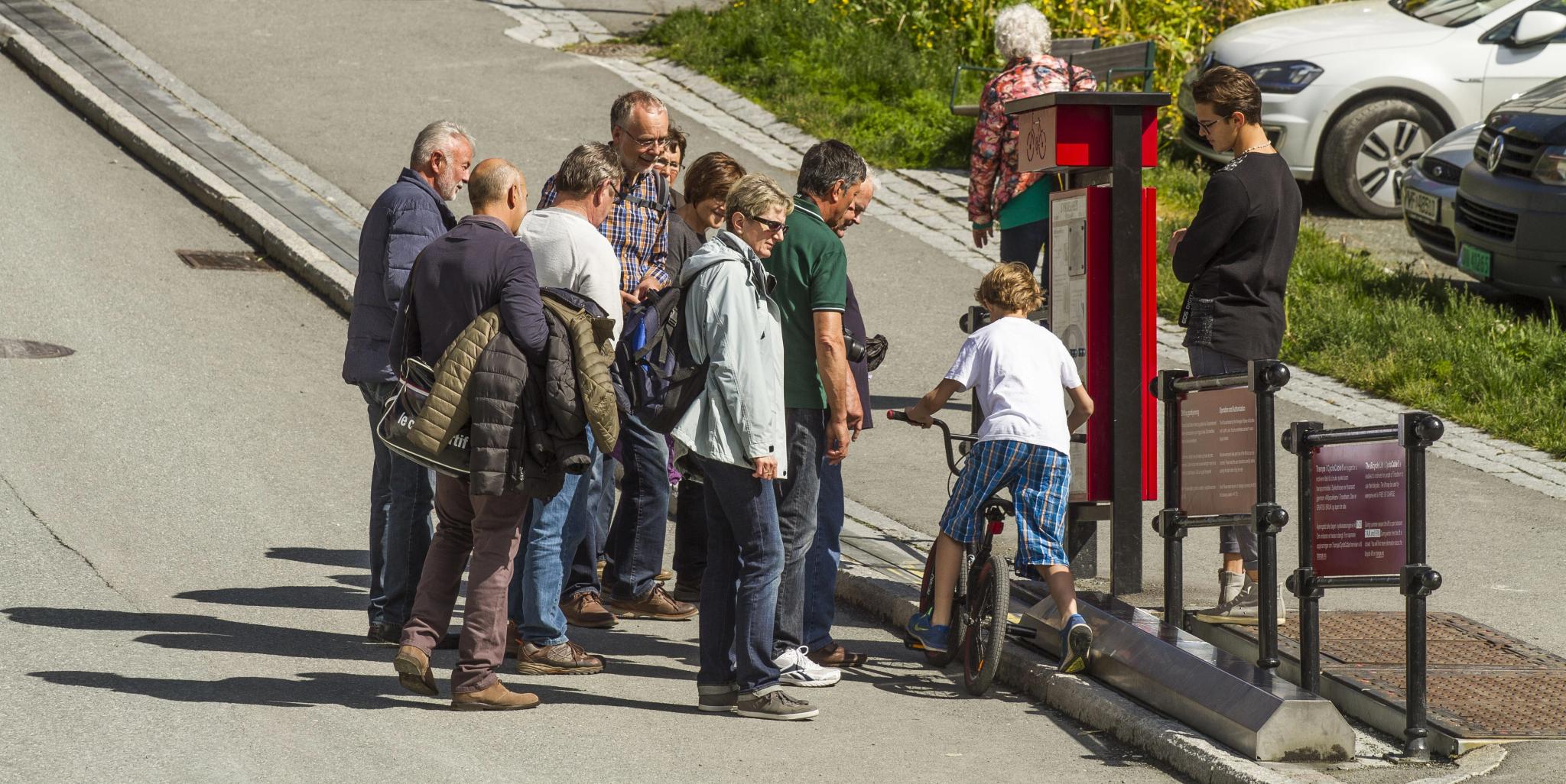 Sykkelheisen Trampe - Cyclocable
