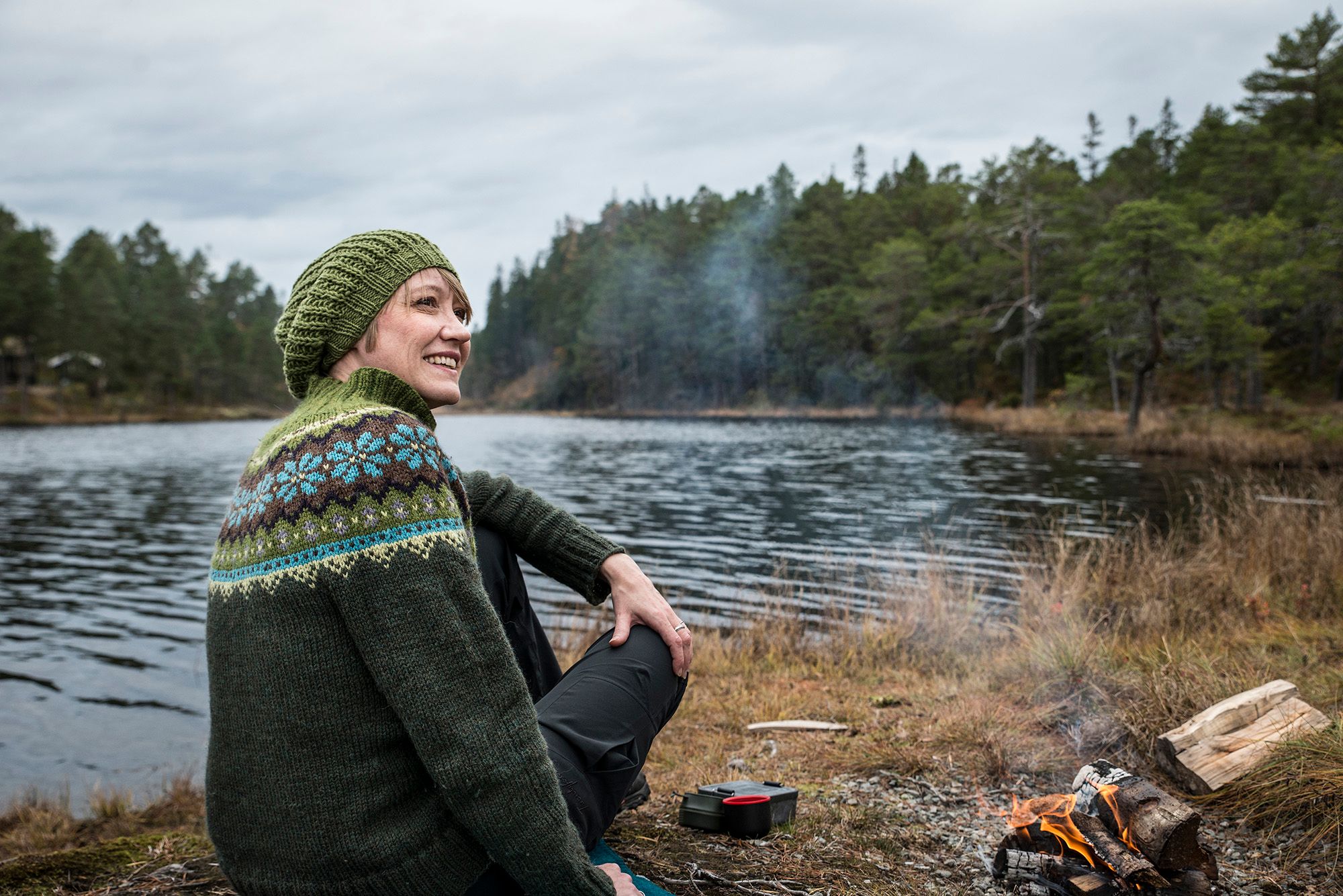 RPS Foto Eskil Roll pause ved bålet