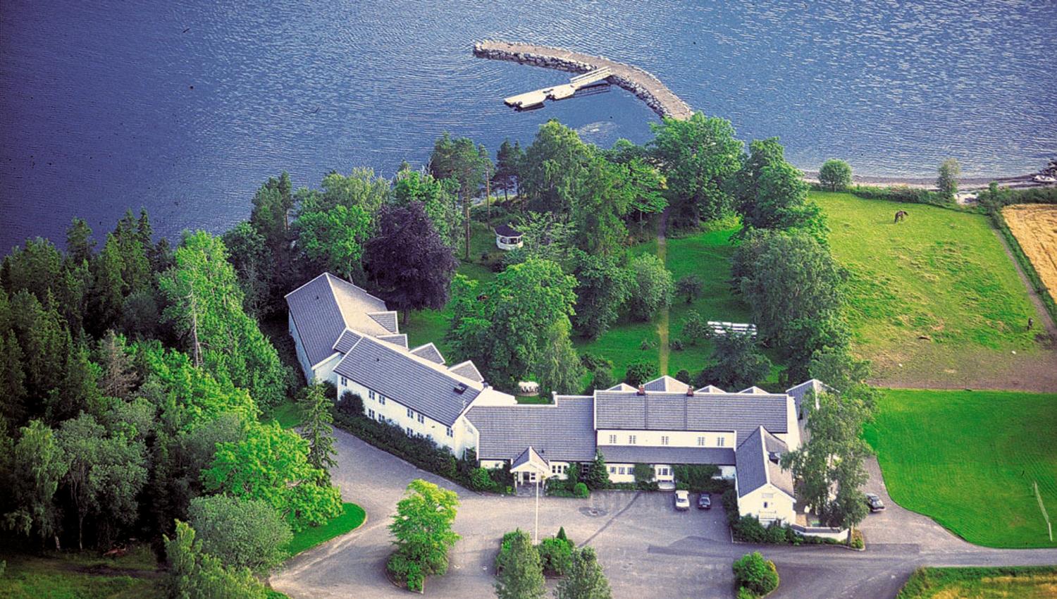 Inderøy Jegtvolden Fjordhotell Foto Jegtvolden fra oven
