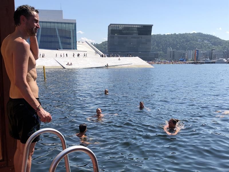 Utsikt mot operaen og MUNCH.