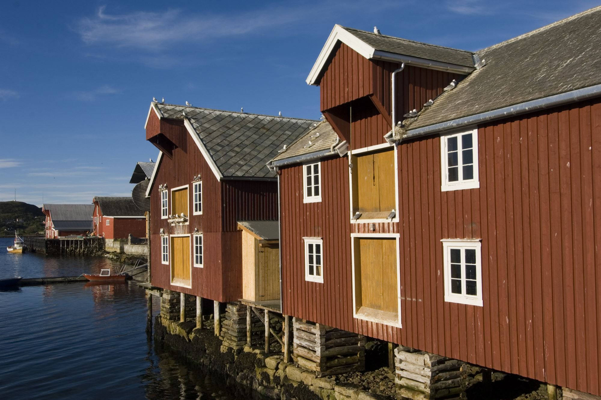 Bryggene i Rørvik sentrum