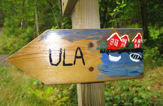 Skilt til Ula