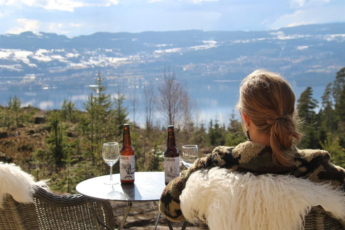 Utsikt Mjøsli Lodge