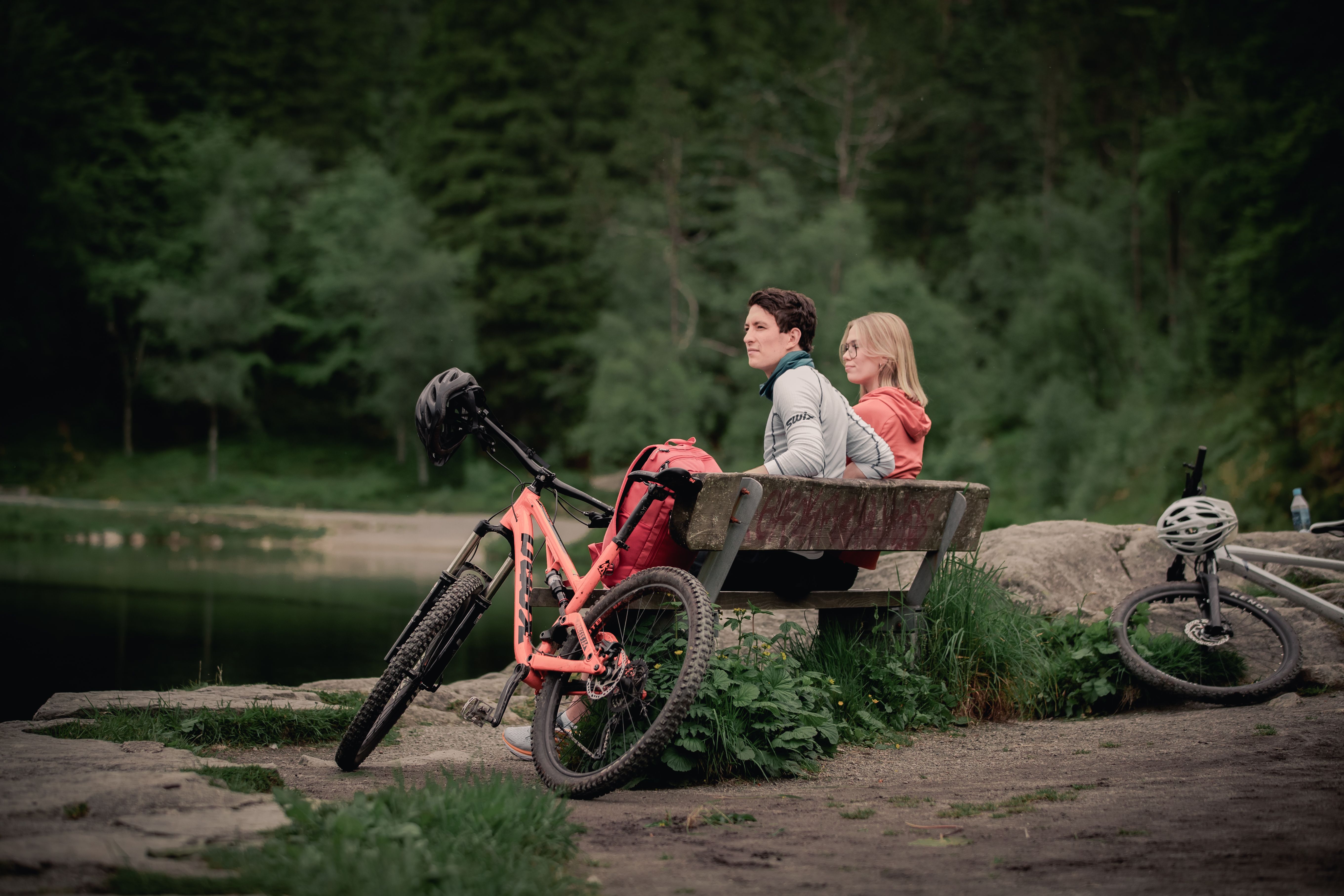 Leie av mountain bike på Fløyen