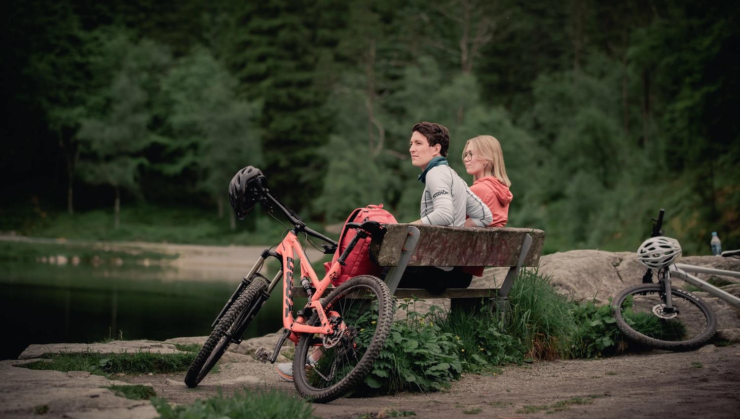 Leie av mountain bike på Fløyen