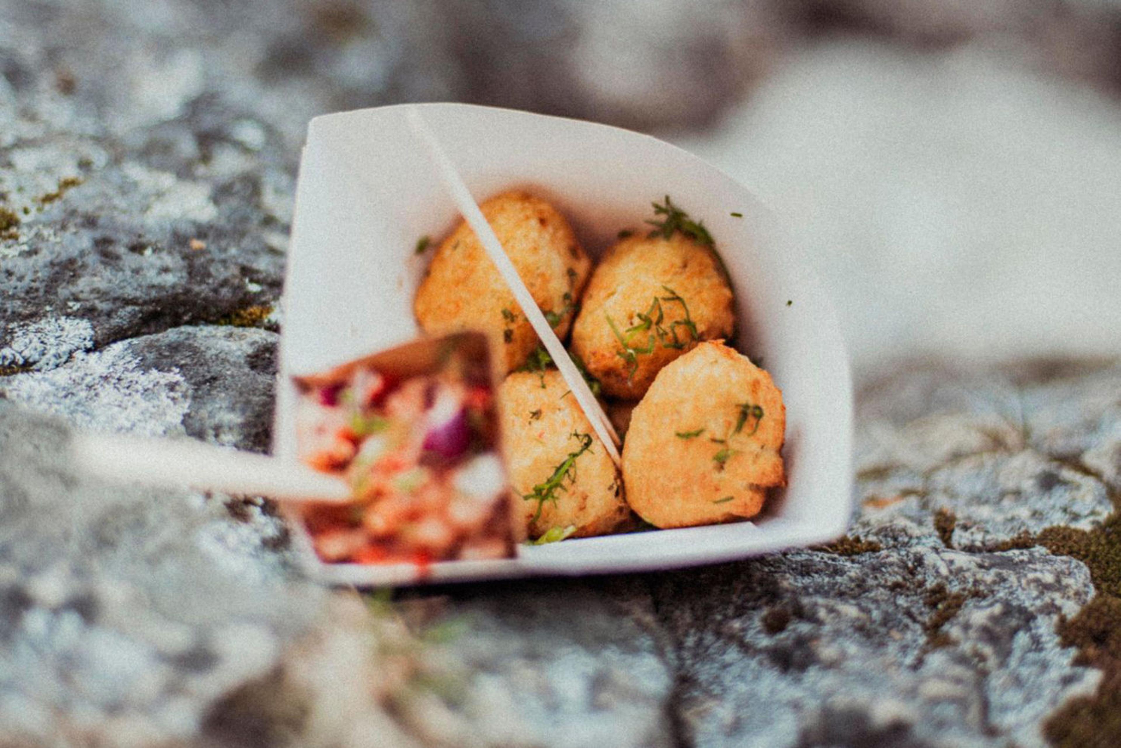 Klippfiskboller på menyen.