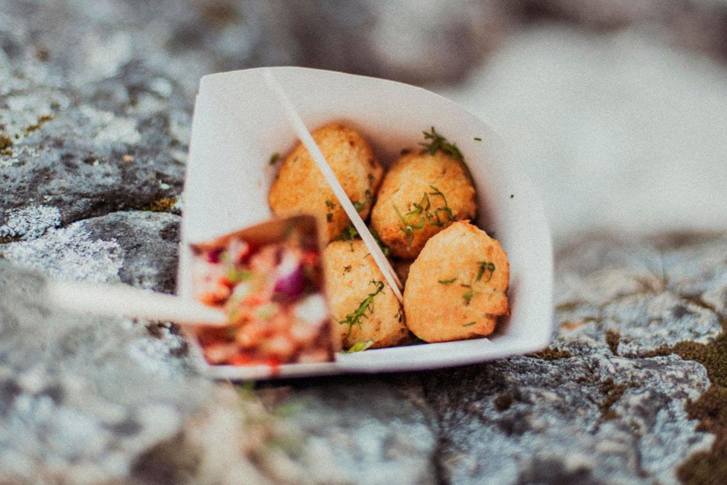 Klippfiskboller på menyen.