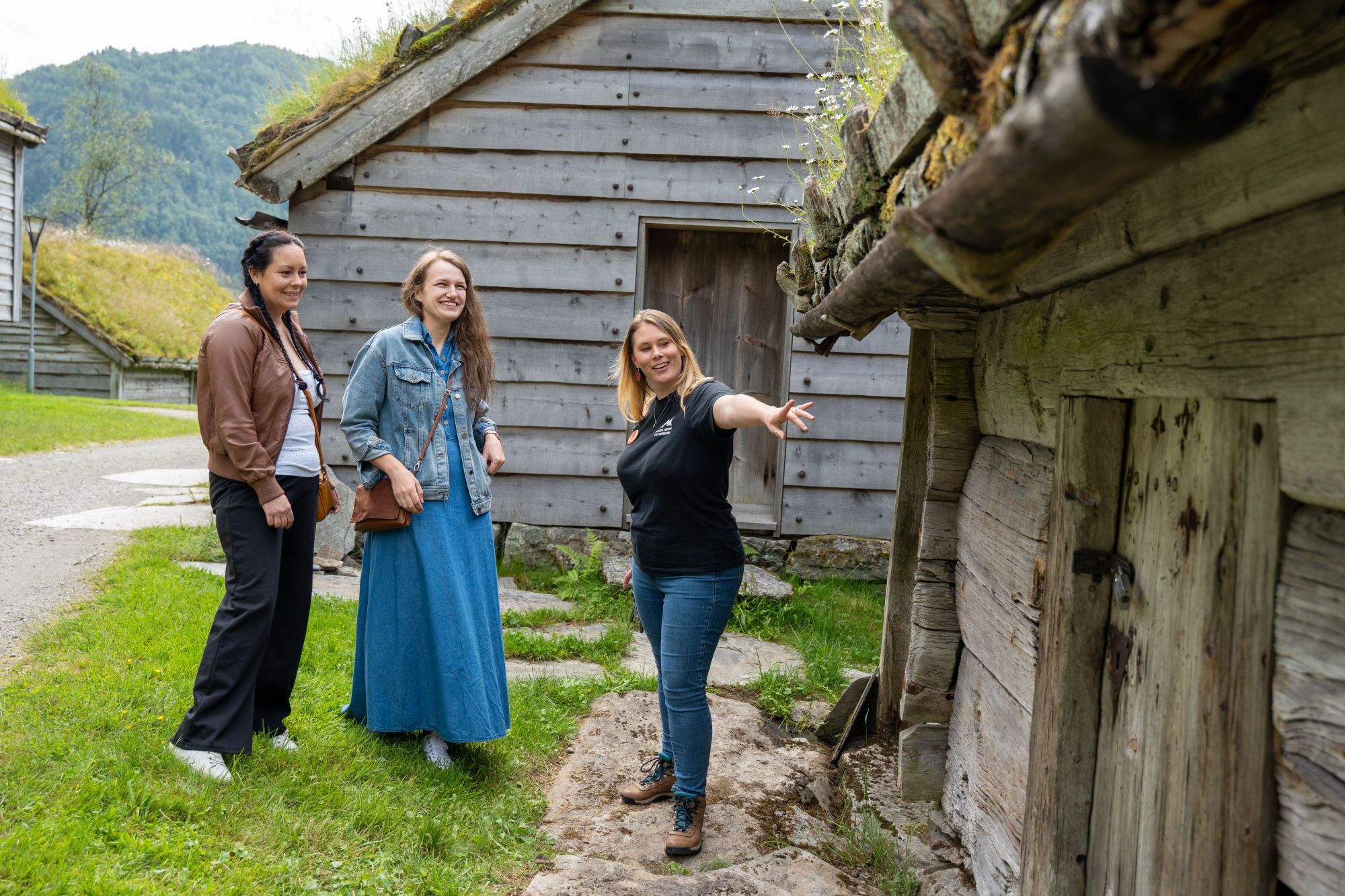 Formidling med vert i friluftsmuseet|© Henning A. Hellebust