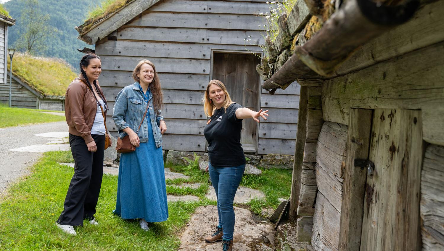 Formidling med vert i friluftsmuseet|© Henning A. Hellebust