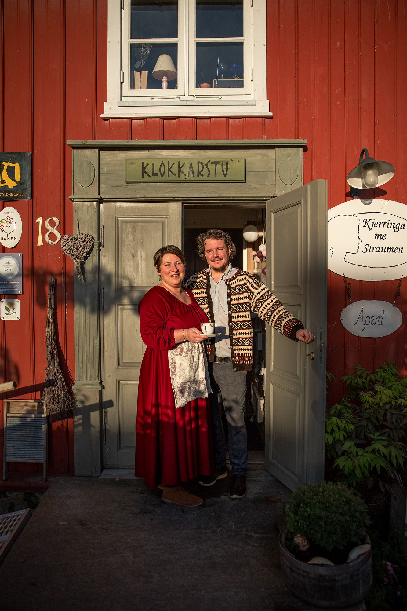 Kjerringa og Kaill'n - vertskapet hos Kjerringa me' Straumen