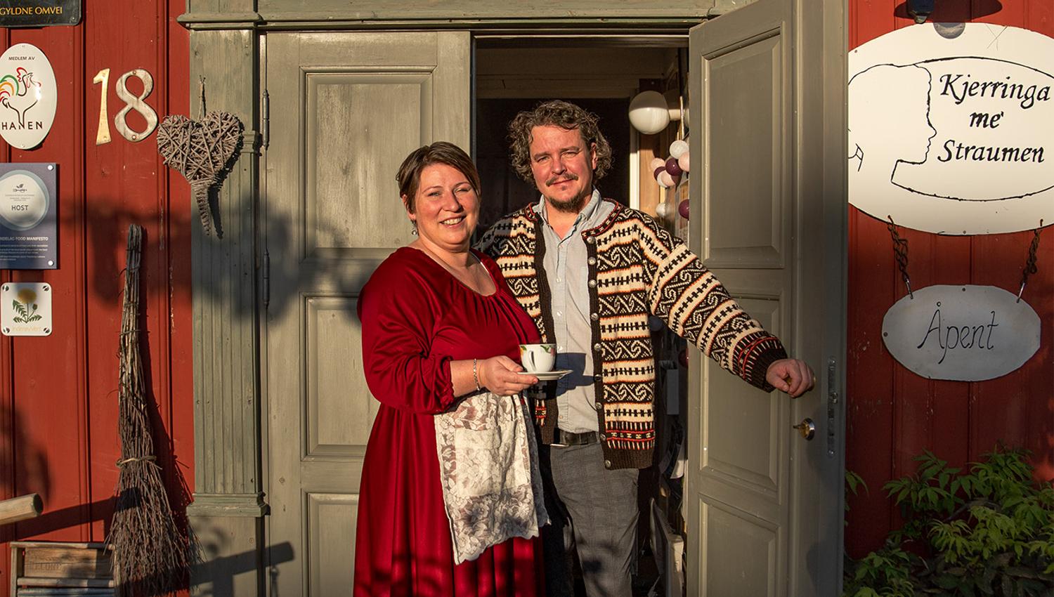 Kjerringa og Kaill'n - vertskapet hos Kjerringa me' Straumen