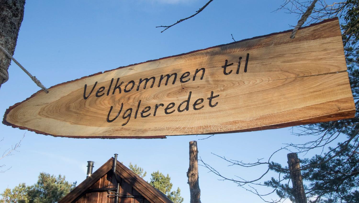 Velkommen skilt