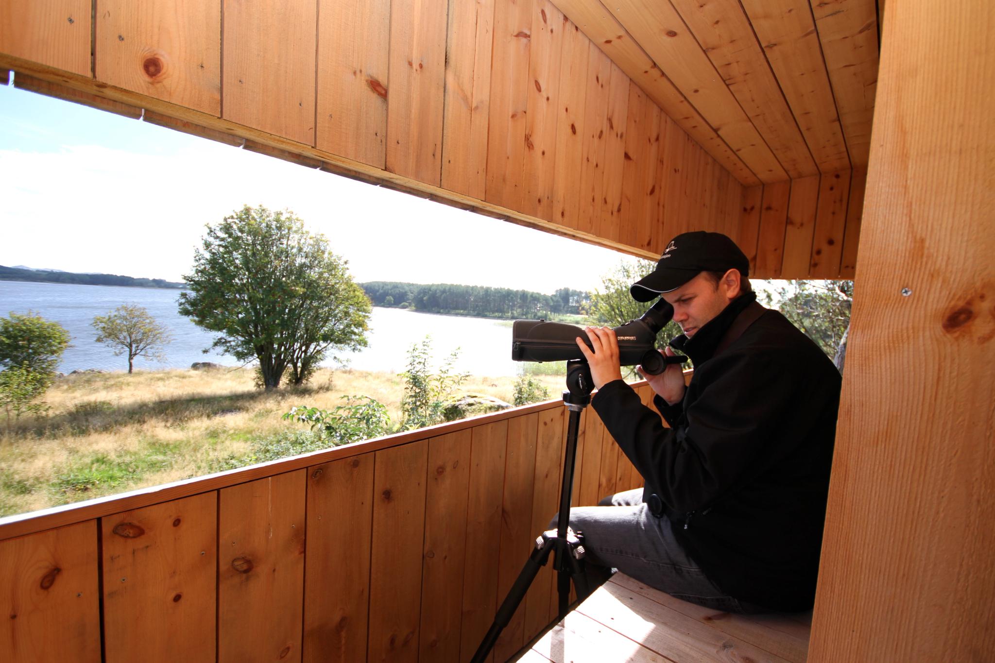 Fuglekikkehus på Lista