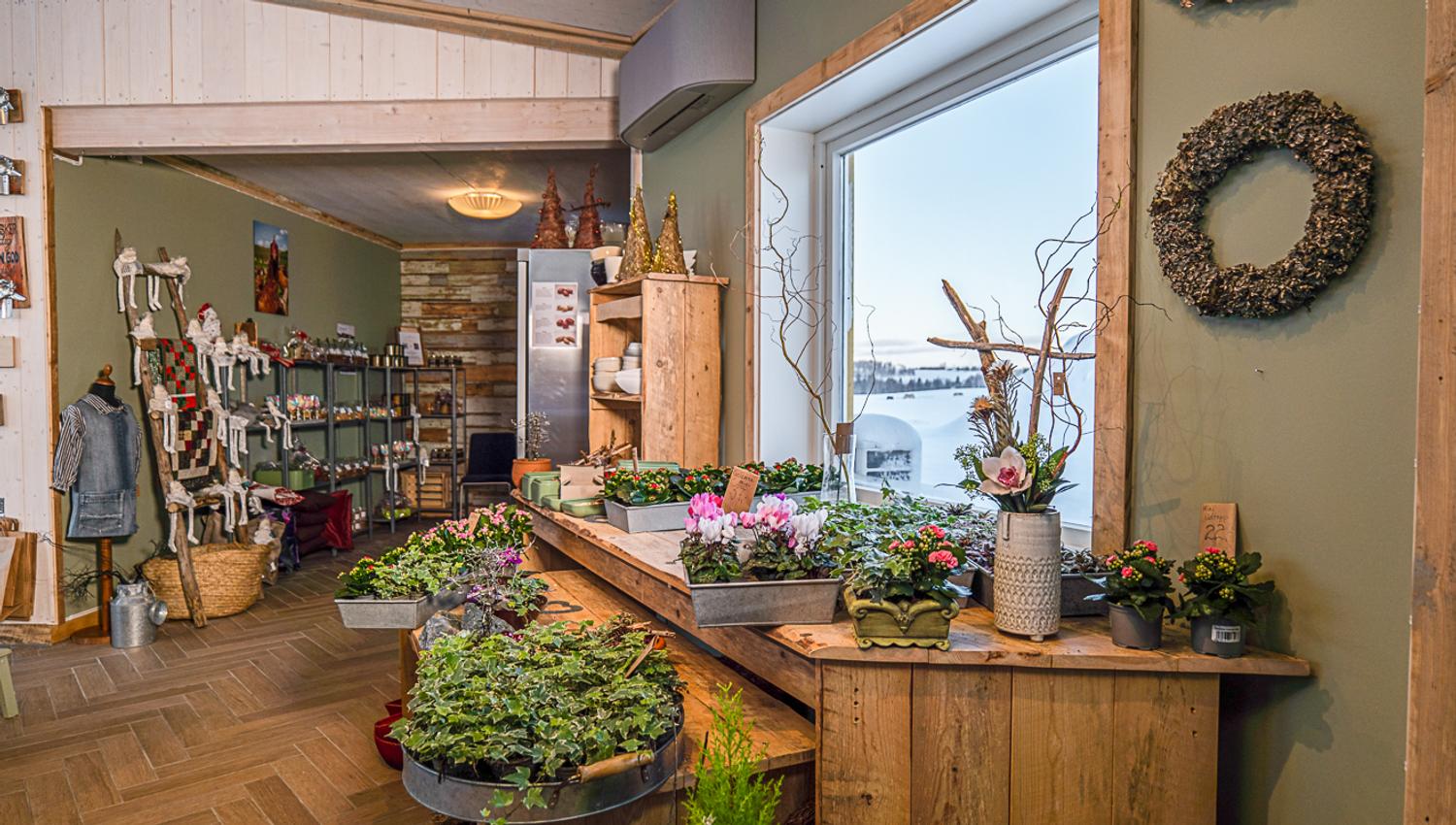 Gårdsbutikken på Høgaunet gård
