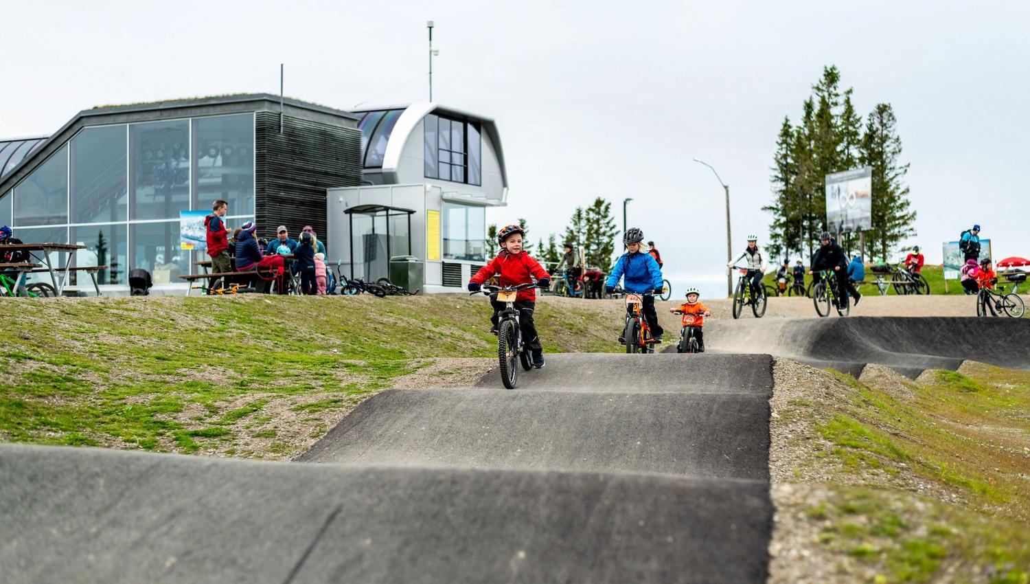Kids Pump Track i Hafjell Bike Park