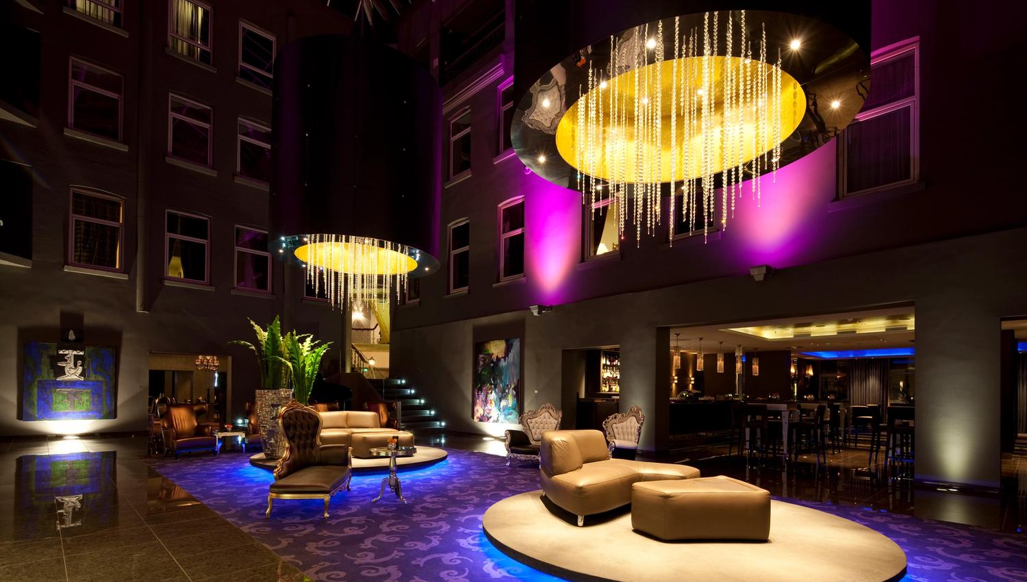 Atrium i Clarion Hotel Ernst