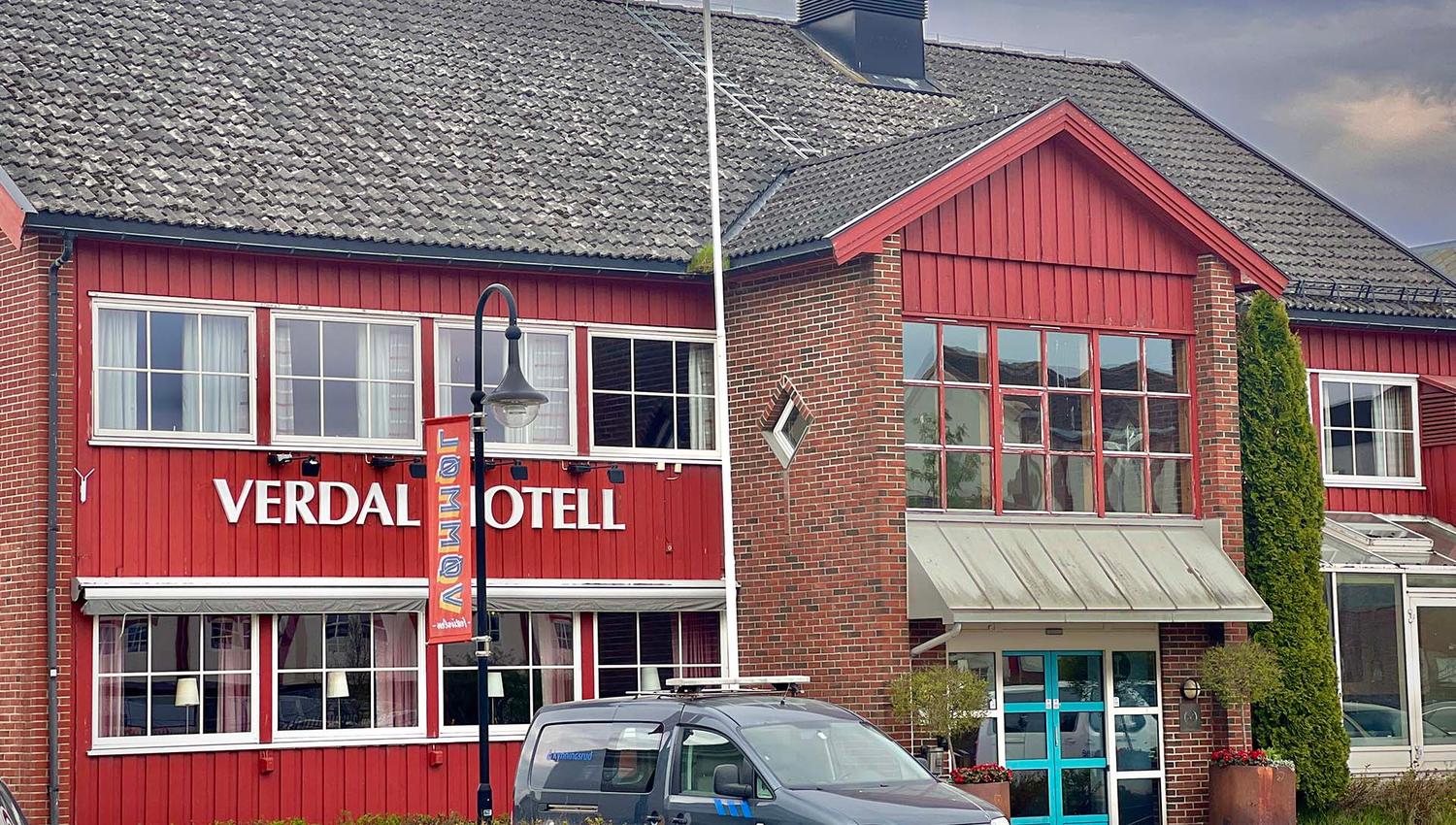 Verdal hotell utenfra