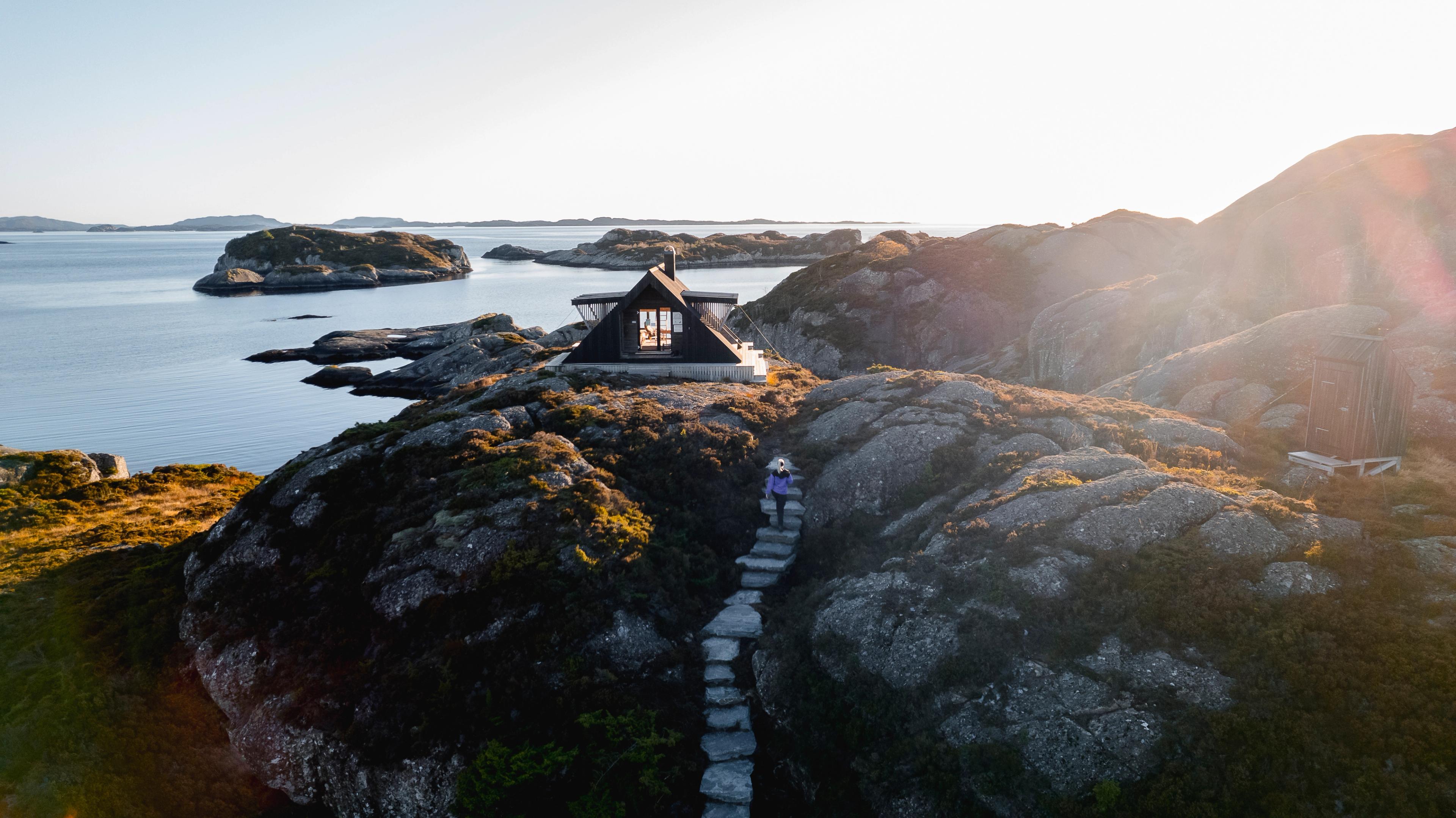 Dagsturhytta i Solund - Sognesjøhytta