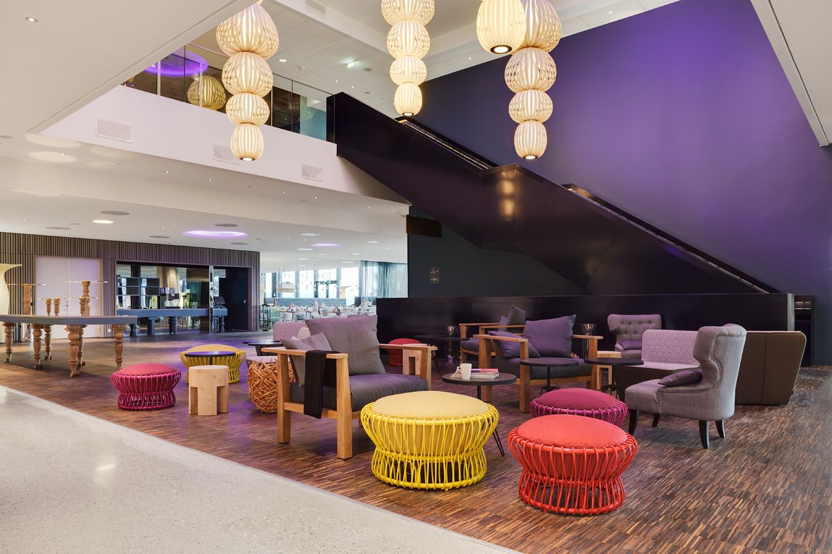lobby med loungeplasser